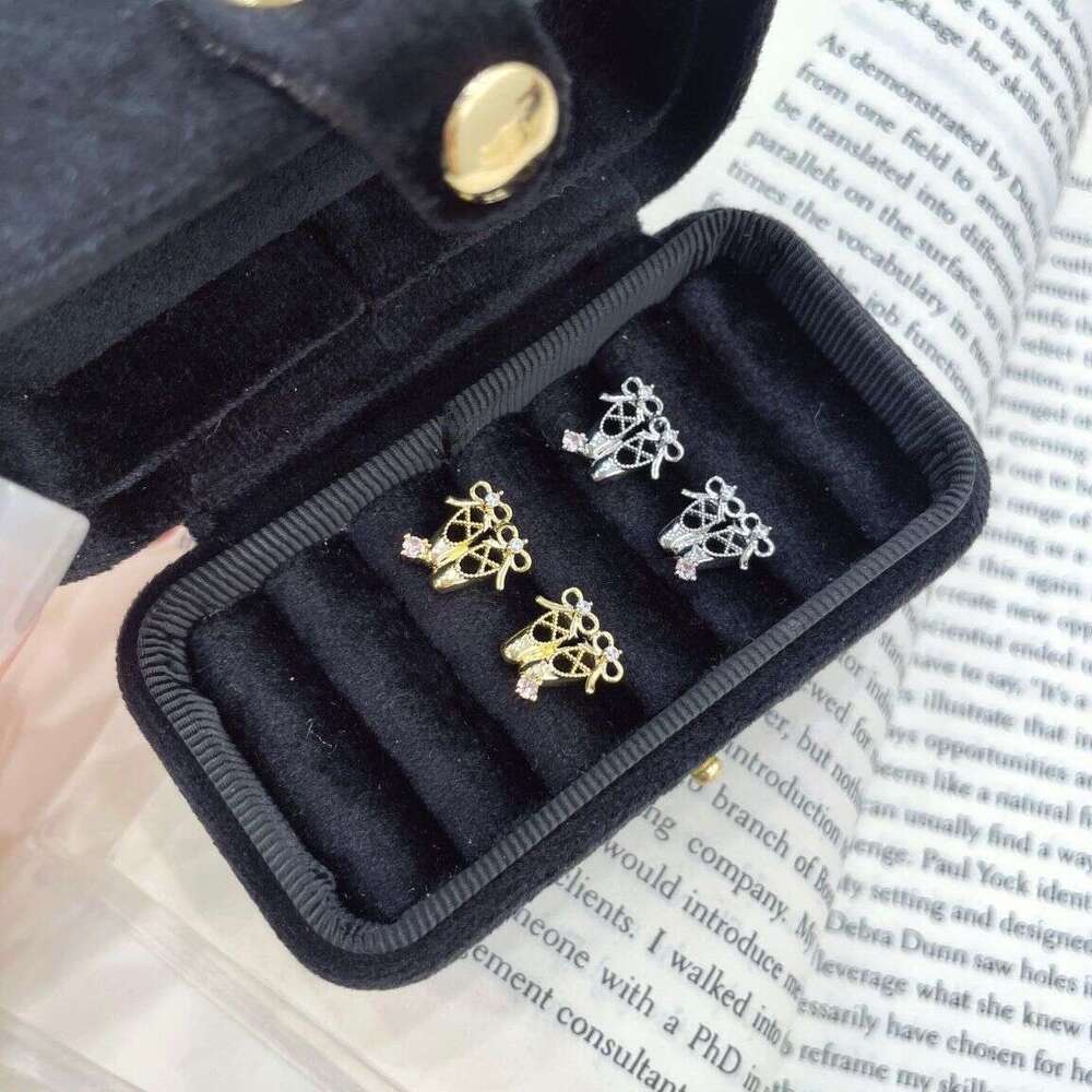 New Style Unique Design Ballet Shoes French High-End Novelty Butterfly Earrings for Women f0f