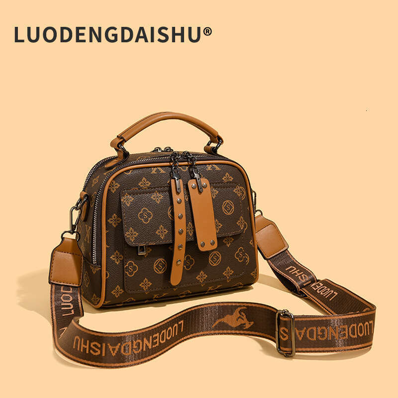 Fashion Versatile High-End Bag Multi-Layer Practical Niche Design Women's Handbag Crossbody