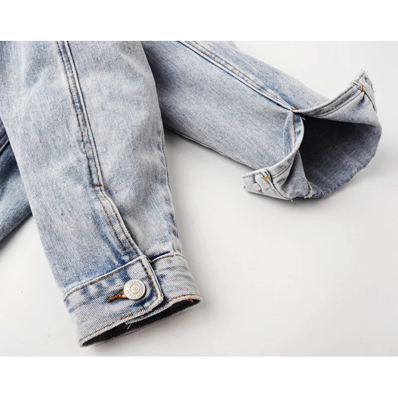 Natural Fox Fur Collar Rabbit Liner Denim Jacket Coat Women Winter Thick Warm Loose Mid Long Big Pocket Jeans Jackets Female 250730