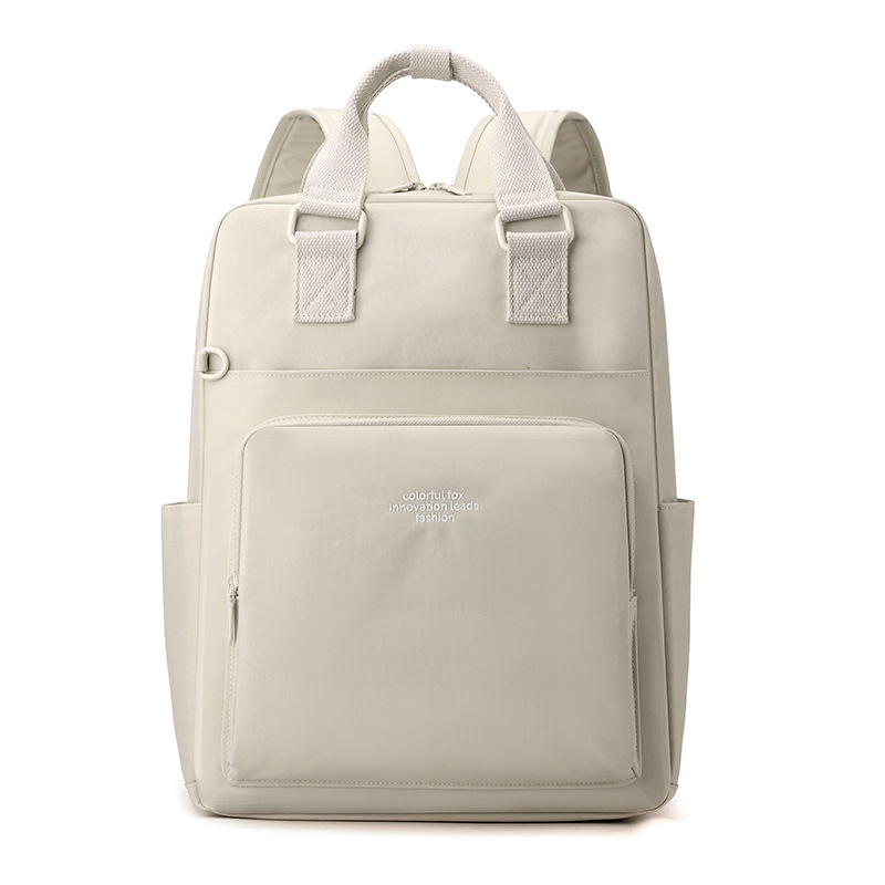 Colorful Fox New Women's Water-Resistant Nylon Backpack Versatile Printed School Bag ddmymoon