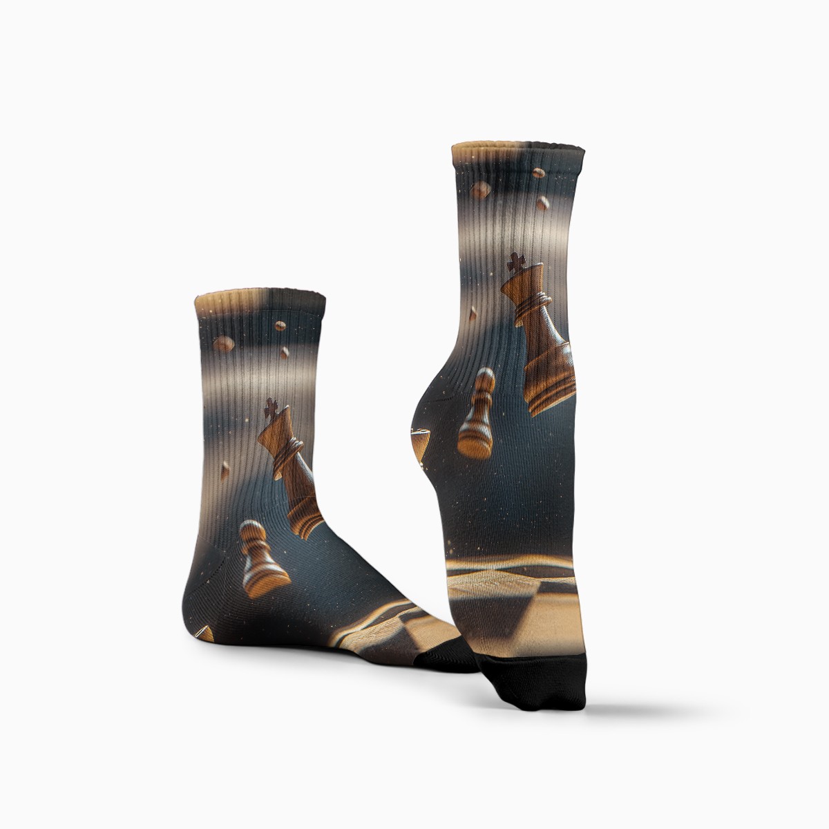 Chess Piece 3D Print Unisex Tube Sock C107