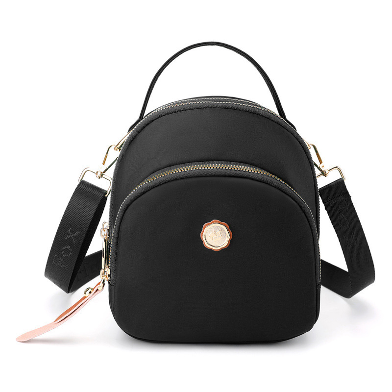 Colorful Fox New Women's Multifunctional Backpack Daily Portable Shoulder Bag Large Capacity Water-Resistant Nylon ddmymoon