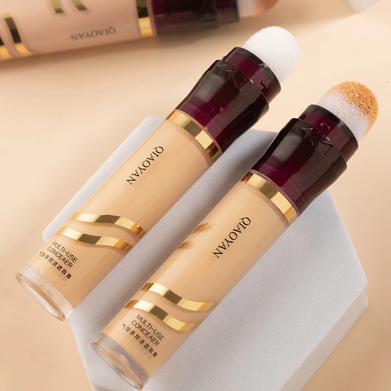 Sponge Head Concealer Stick Foundation Base Face Brighten Contour Waterproof High Coverage Liquid Iodine Korean Makeup BB Cream 250730