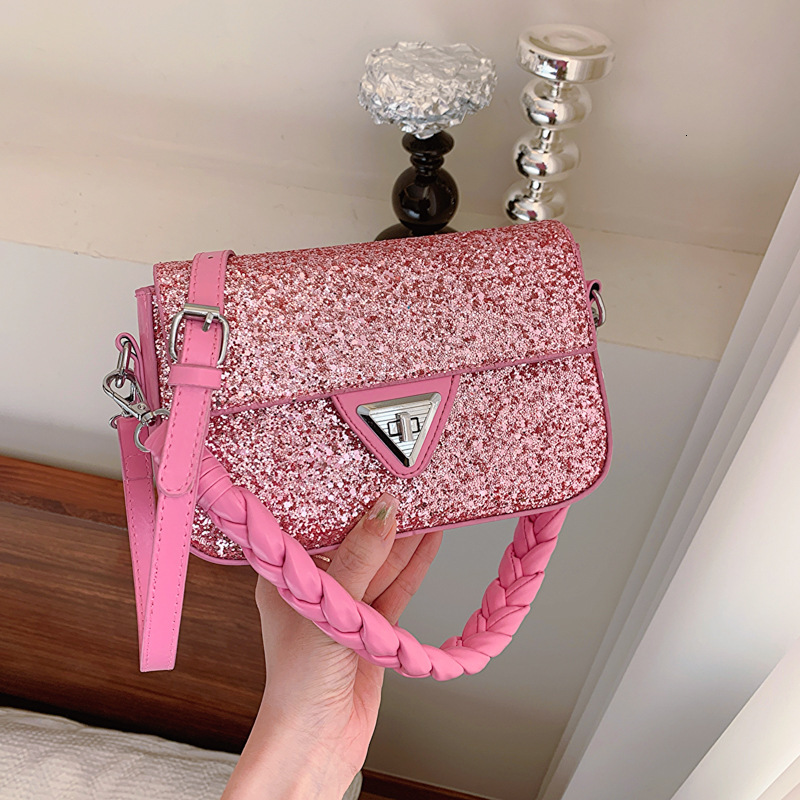 Designer Bag Foreign Trade High-end Bag For Luxury Bag Women New Trendy Fashionable Personality Versatile Hot-selling Elegant Single Shoulder Crossbod