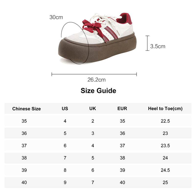 Mulinsen Dexun shoes women's shoes 2025 new four seasons thick bottom platform cake versatile sports leisure breathable big head sneakers