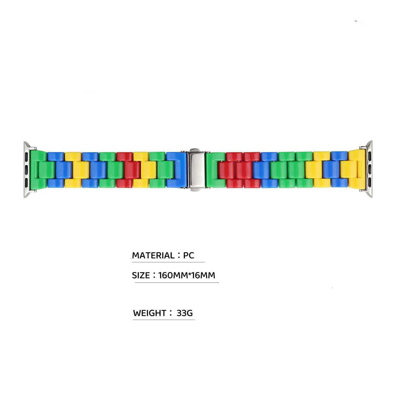 Prum Smart Bands Durable Stylish Strs for ple i - Best Replacement Bands color mixed building block Y250730