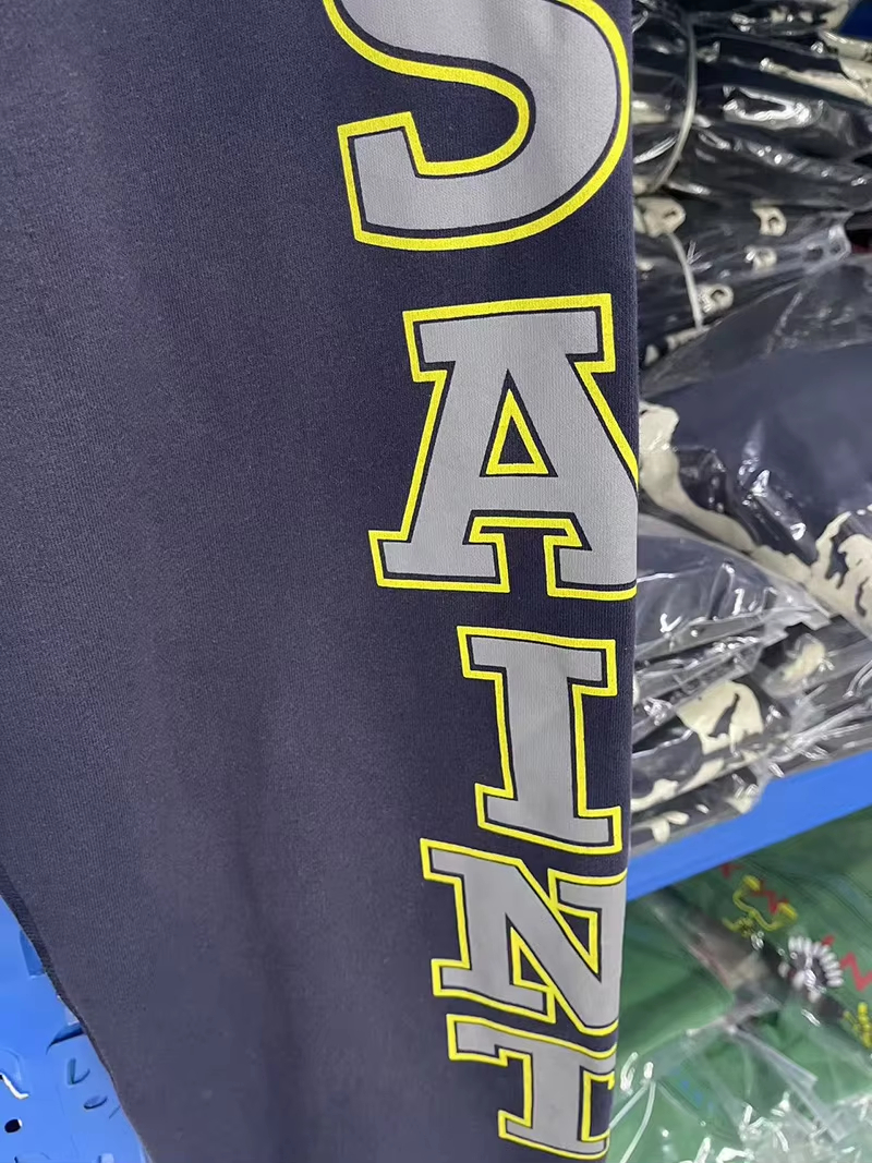 Washed Blue Pants Men Woman Streetwear Drawstring Joggers Sweatpants 2025 New Trousers Oversize L251015