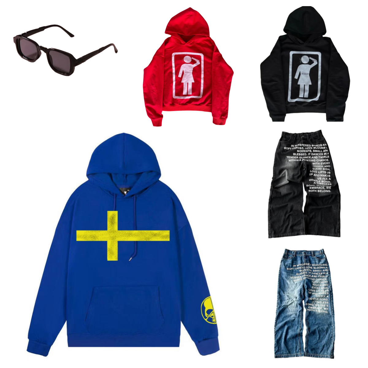 Luxurious Design Hoodie Letter Print Parge Pattern Pullover Jacket Unisex Hoodie Retro Trend Loose And Versatile Top