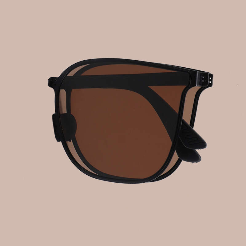 DHcollections 2025 Foldable Square Sunglasses - UV400 Polarized, Metal Frame, Portable & Stylish for Men/Women (5 Trendy Colors)