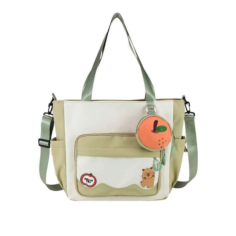 New Cute Crossbody for Girls, Handbag with Unique Design, Large Capacity Student Tutoring Class Bag