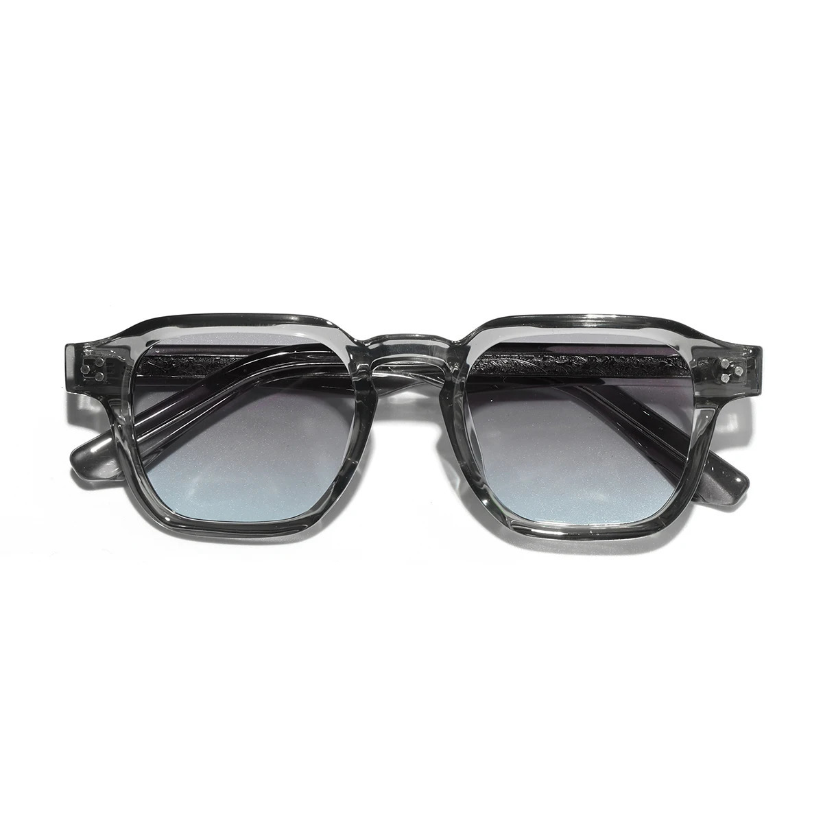 Ruiao Retro Square Sunglasses Vintage Man Pin Temple Glasses Shades For Women Small Face UV High Quality 250729