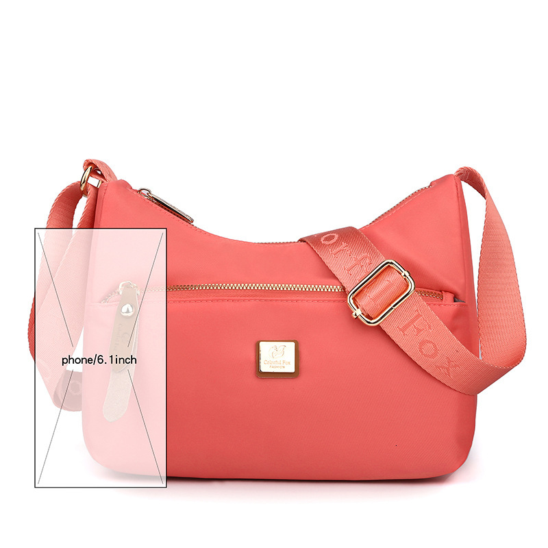 Colorful Fox New Women's Saddle Korean Fashion Trendy Shoulder Phone Key Coin Crossbody Bag ddmymoon