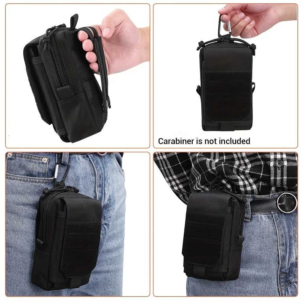 Waist Bag EDC Tool Bag Vest Pouch Mobile Phone Bag Waterproof Sport Hunting Belt Travel Tools R250729