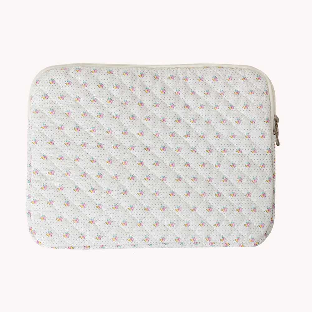 11/13/15 Inch Laptop Sle Quilted Laptop Bag Coquette Floral Laptop Carrying Case Off Accessories y250730