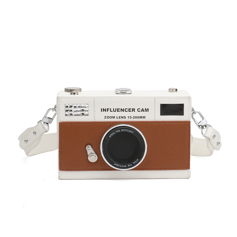 2025 Designer Fashion Cool Camera Women's Small Square Bag New Design Multi functional Shoulder Bag