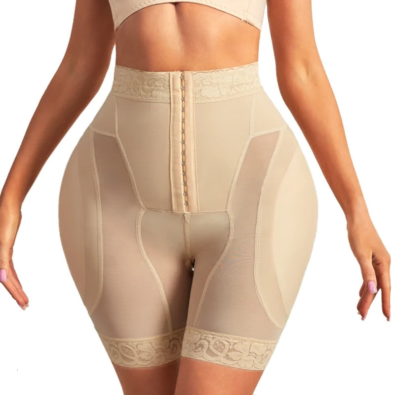 Women Shapewear High Waist Shorts Butt Lifter Hip Pad Shorts Hip Enhancer Body Shaper Shorts Waist Trainer Tummy Control Panties 250726