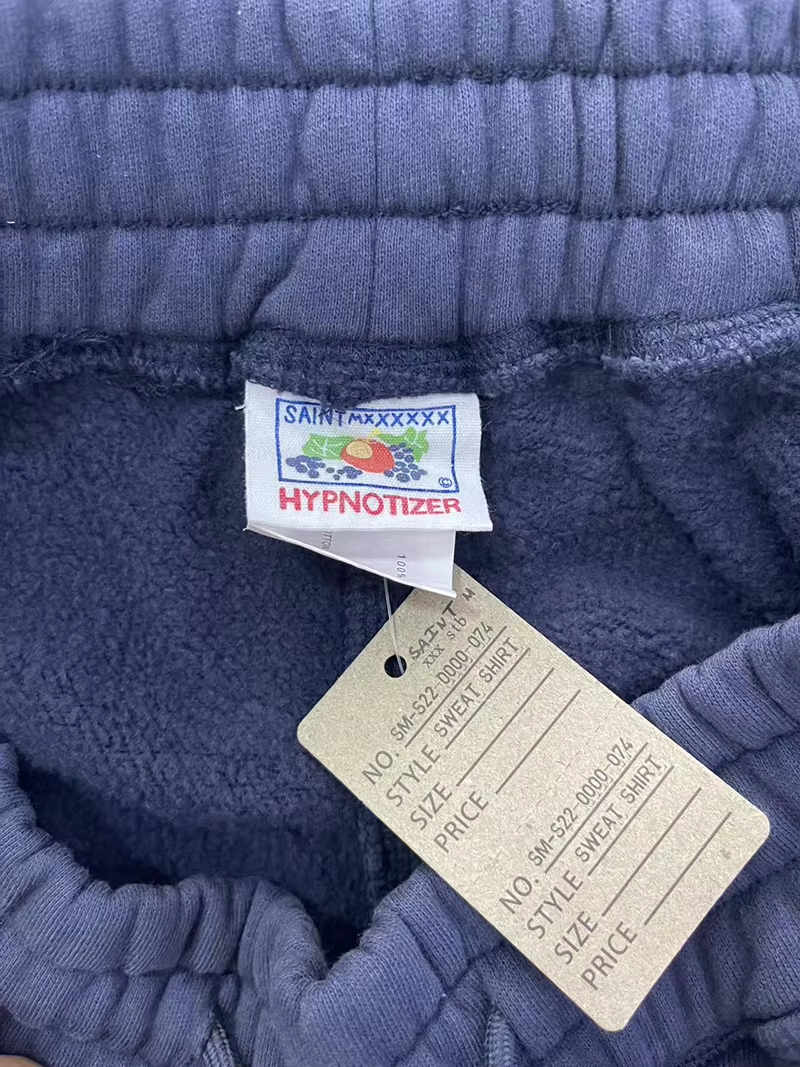 Washed Blue Pants Men Woman Streetwear Drawstring Joggers Sweatpants 2025 New Trousers Oversize L251015