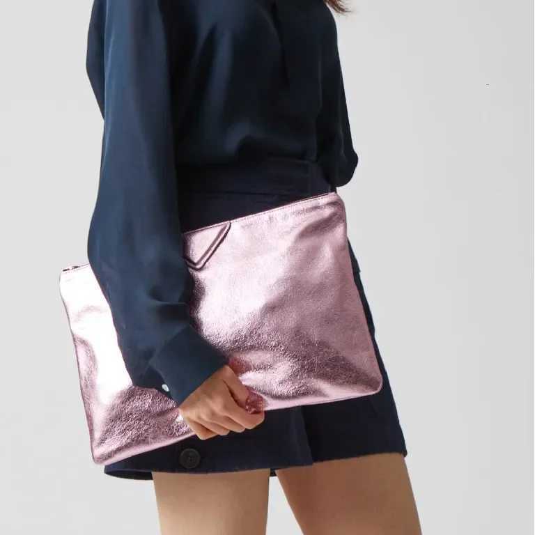 wen day cluh bags luxury designer lady handbags fem envelope bags PU leather A4 briefcase wallet bag Y250730