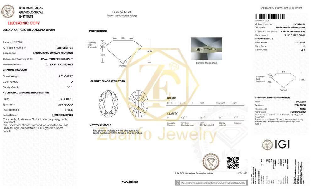 IGI GIA Certified HPHT CVD Lab Grown Oval Cut Diamond 18K 14K Real Gold Jewelry Engagement Wedding Ring for Women Man