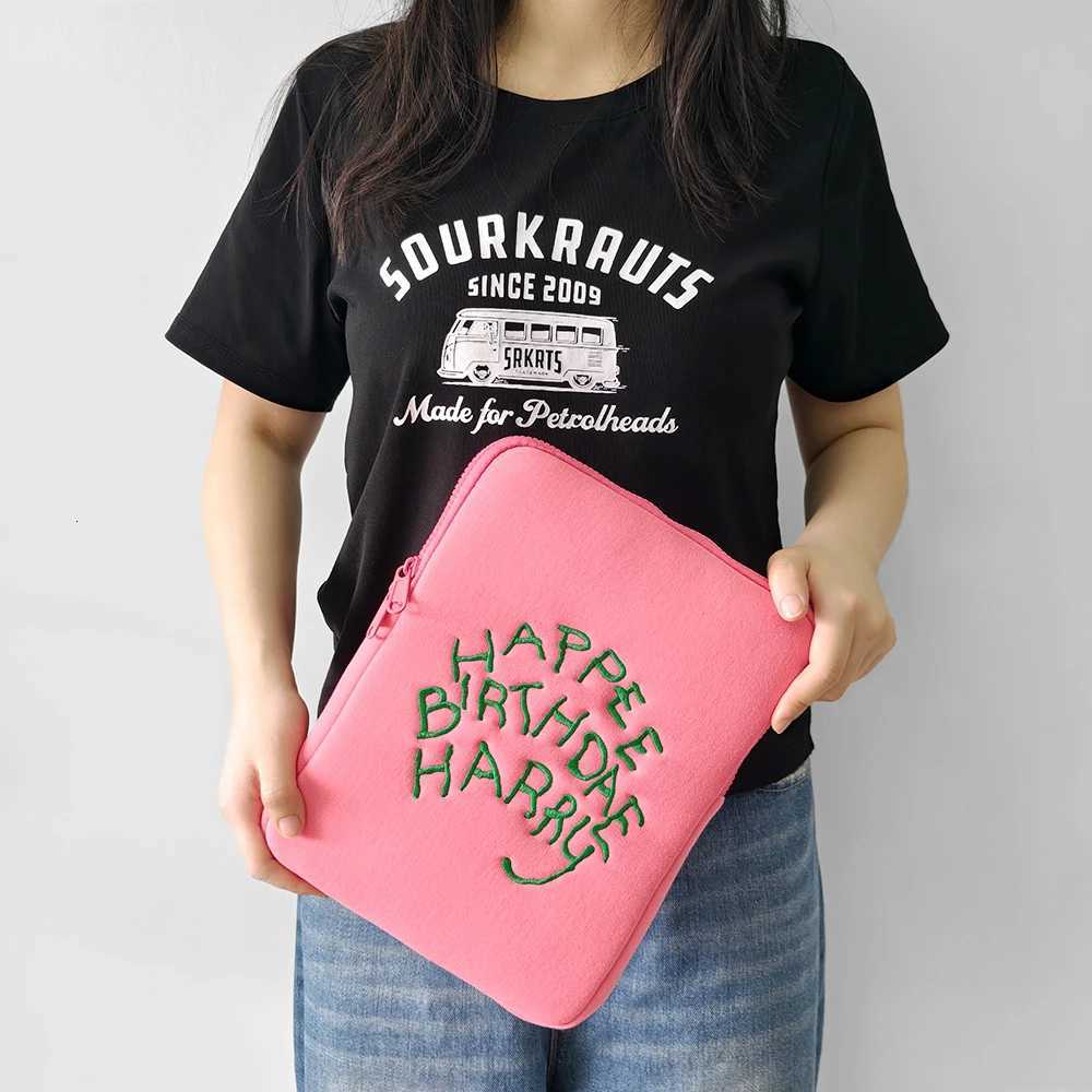 Cute Laptop Bag for MacBook Air Pro Retina 13 14 15 15.6 16 Inch HP Xiaomi Dell Lenovo Portable Off Laptop Sle y250730