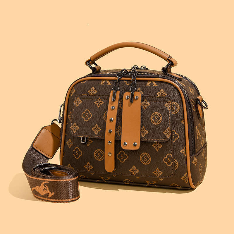 Fashion Versatile High-End Bag Multi-Layer Practical Niche Design Women's Handbag Crossbody