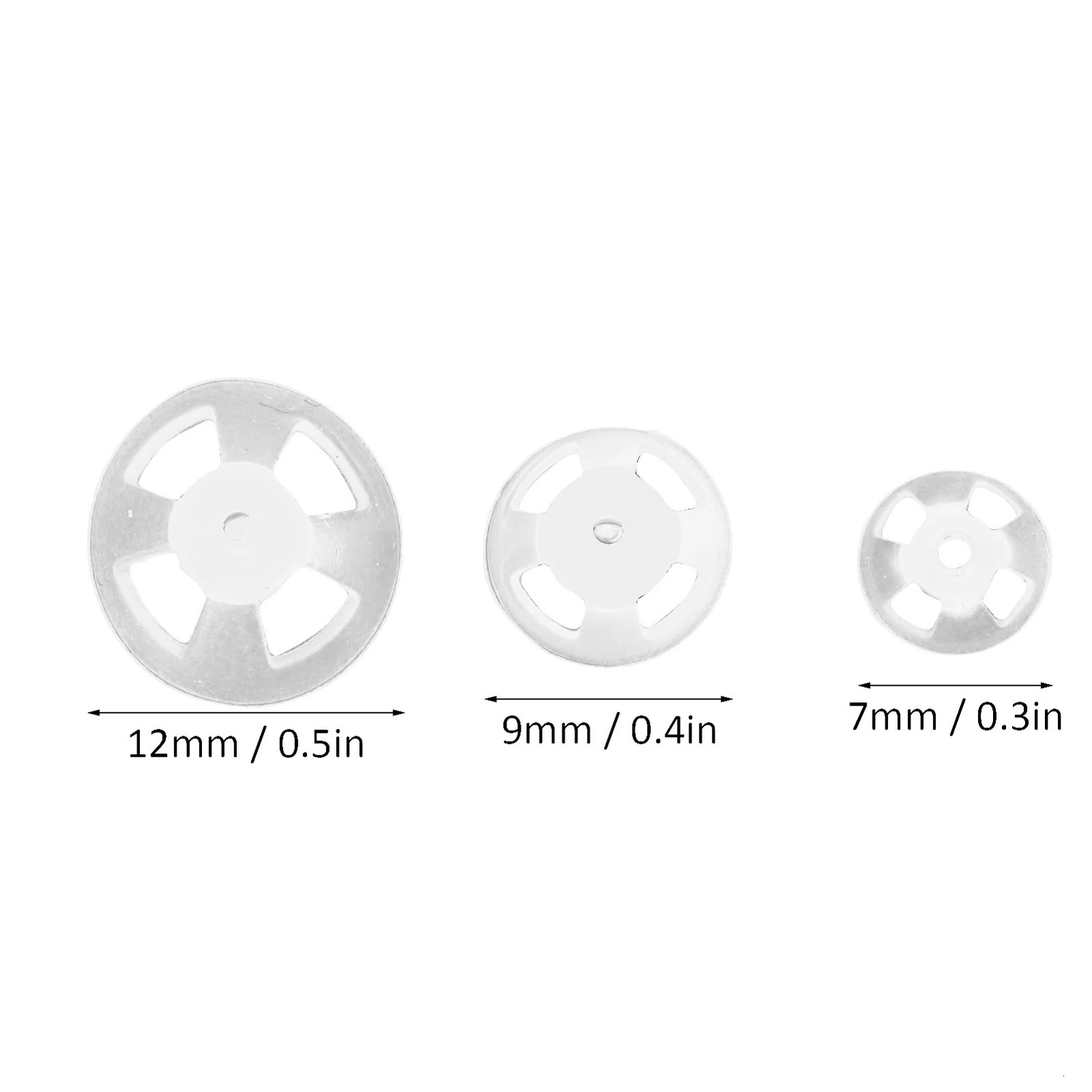 10pcs Hearing Aid Domes Silicone Material Detachable Hearing Aid Ear Tips Breathable Static for Household for Hearing Aid 250726