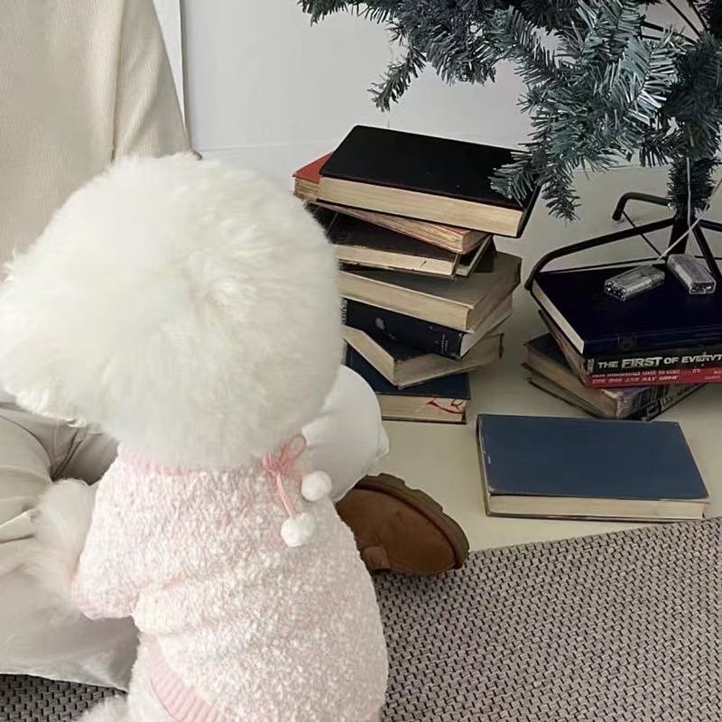 T849 Pet sweater autumn dog clothes Teddy Bichon Pomeranian Schnauzer Yorkshire Terrier small dog clothing autumn
