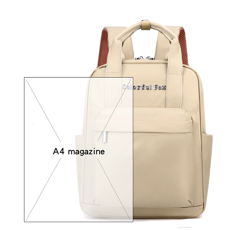 Colorful Fox Women's Large Capacity Backpack Outdoor casual Travel Bag ddmymoon