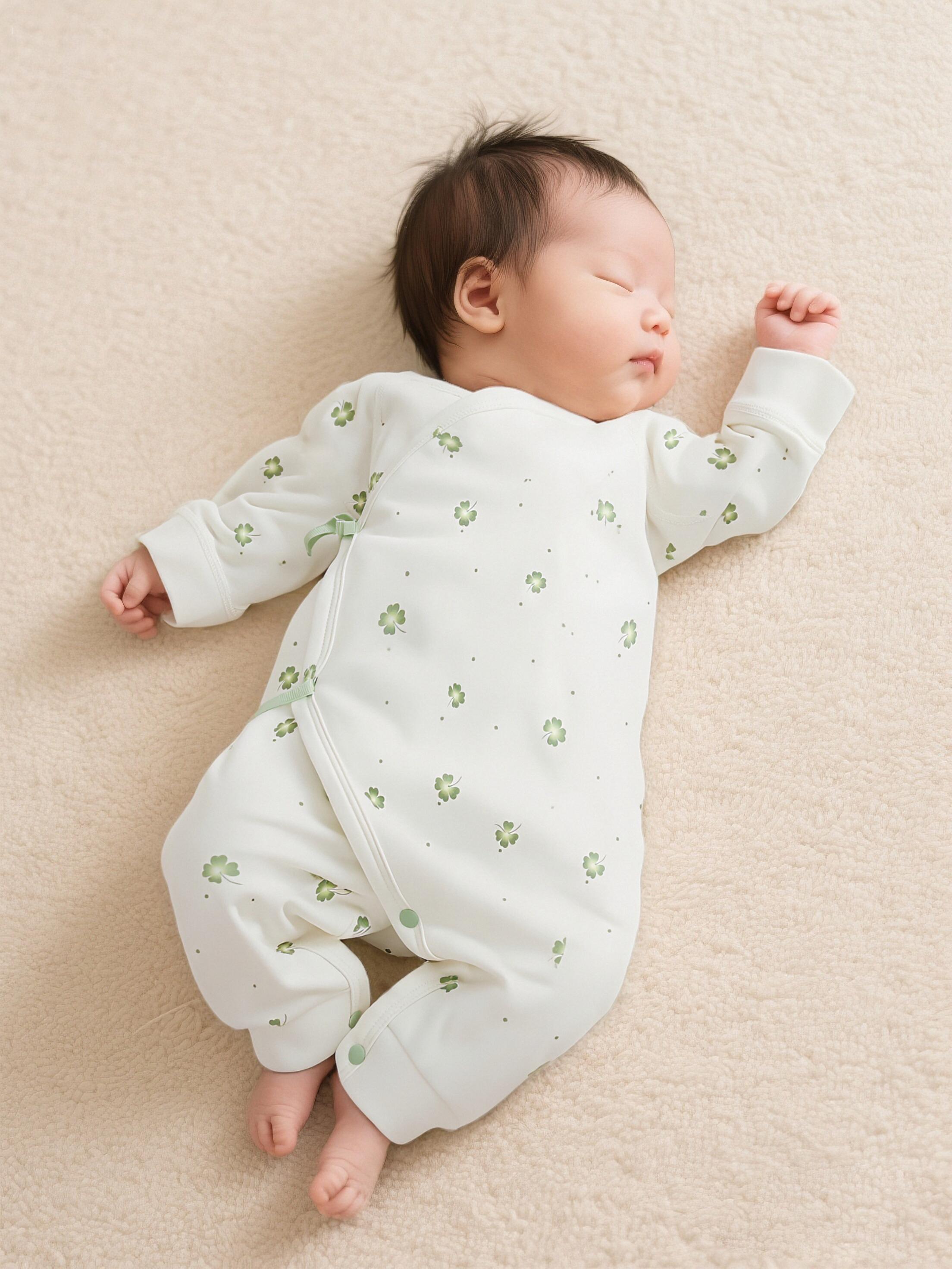 Home Pure Cotton Baby One-Piece Long-Sleeved Newborn Romper Autumn And Winter Cartoon Crawling Clothes Baby Clothes Drop Shipping