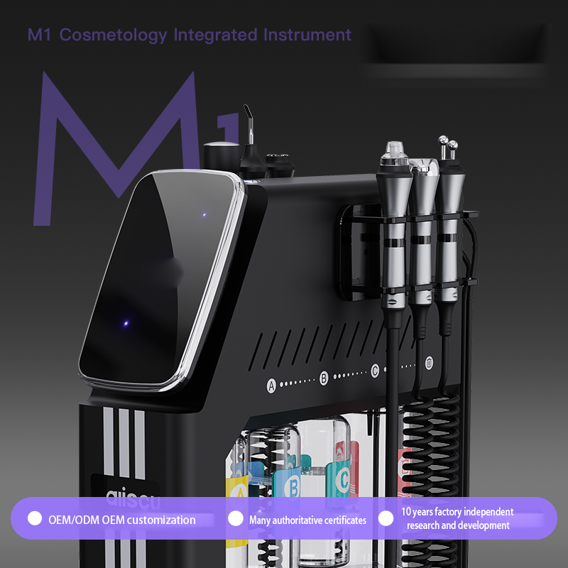 6 Handles Hydro Ultrasound Turbidity Removal H2O2 Hydra Dermabrasion Water 360 Rotation Aqua Peel Hydrodermabrasion Facial Skin Care Hydro Hydra Water