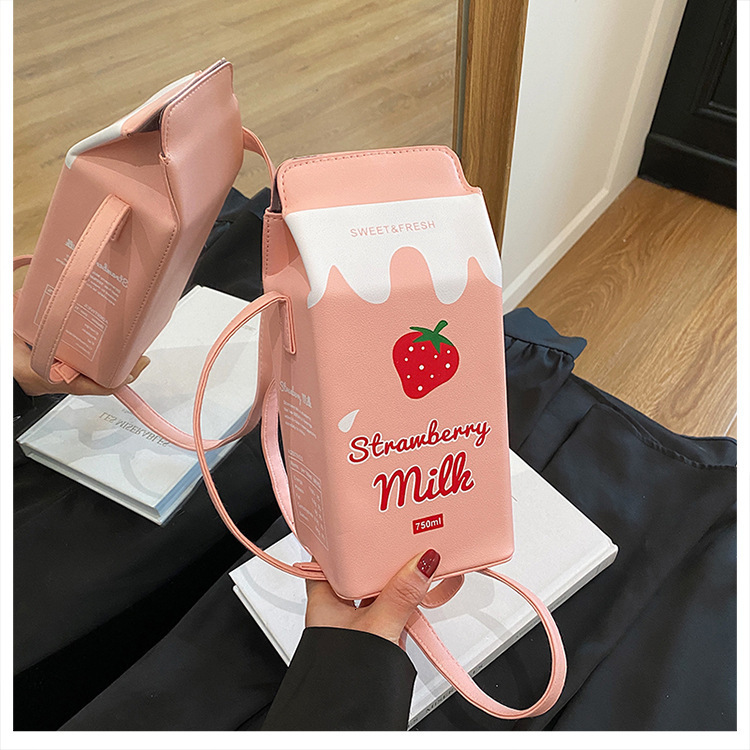 2025 designer milk square bag new women's crossbody bag shoulder bag mobile phone bag