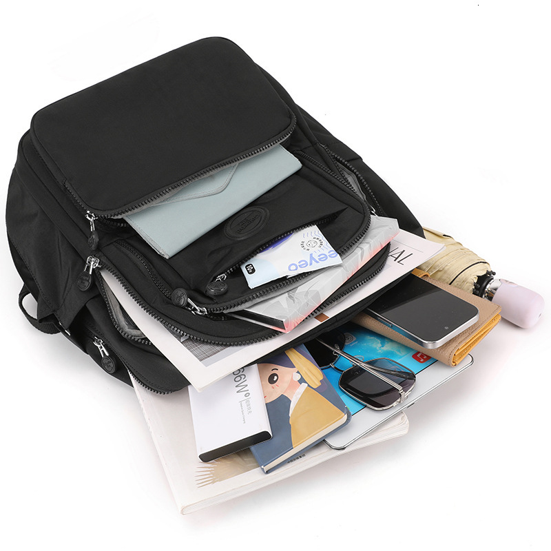 Colorful Fox New Women's Large Capacity Travel Outdoor Backpack Water-Resistant Nylon Student School Bag ddmymoon