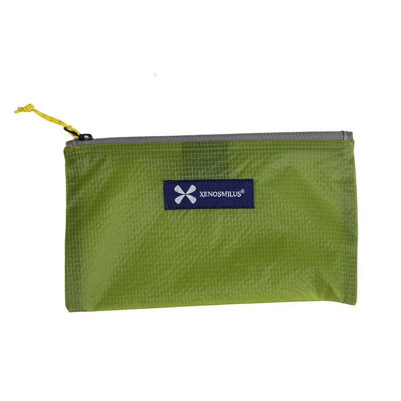 XENOSMILUS Outdoor Waterproof Coin Card Bag Silicone-coated Multifunctional Coin Purse Portable Minimalist Storage Bag G250729