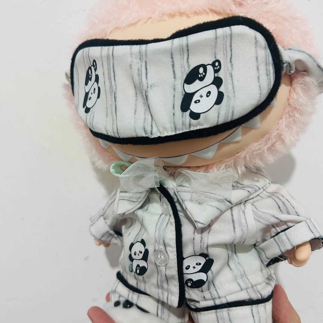 38cm For Zimomo Clothes Panda Pajamas Only Clothes Cute Casual Style Overalls The Fashionable And Creative Dressing Dolls X250730