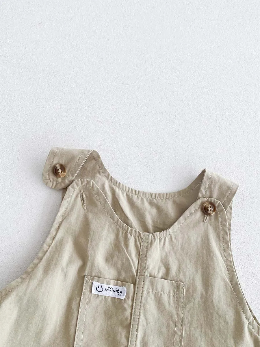 2pcs Baby Suits born Boy Clothes Summer Short Sleeves Stripe Baby Tops with Jumpsuit Two Piece Sets 0-2yrs 250729