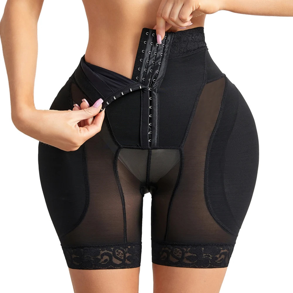 Women Shapewear High Waist Shorts Butt Lifter Hip Pad Shorts Hip Enhancer Body Shaper Shorts Waist Trainer Tummy Control Panties 250726