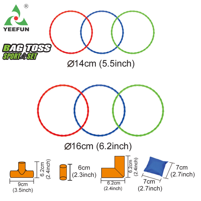 Engaging Safe Outdoor Game Kit - Fun Throwing and Catching Activities for Kids