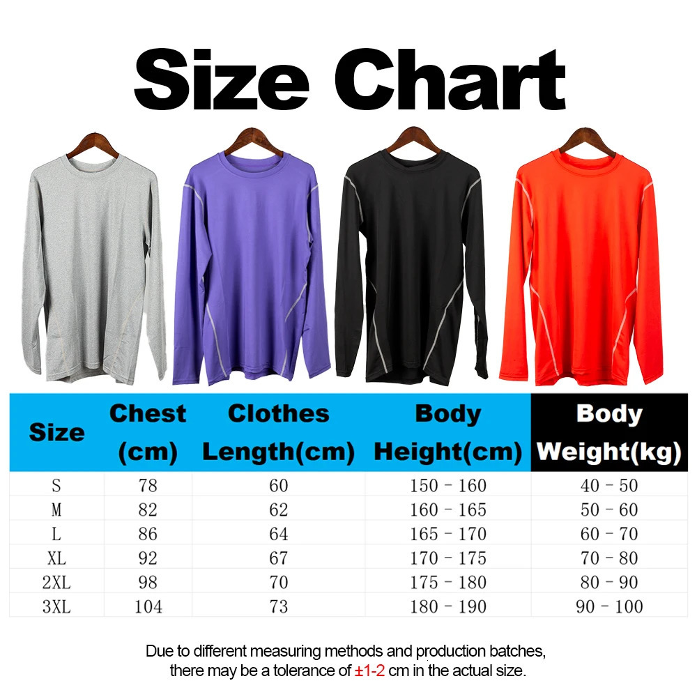 Men Compression Running TShirt Training Jogging Shirts Gym Sportswear Fitness Tight Long Sleeve Sport Tshirt Quick Dry Clothing 250729