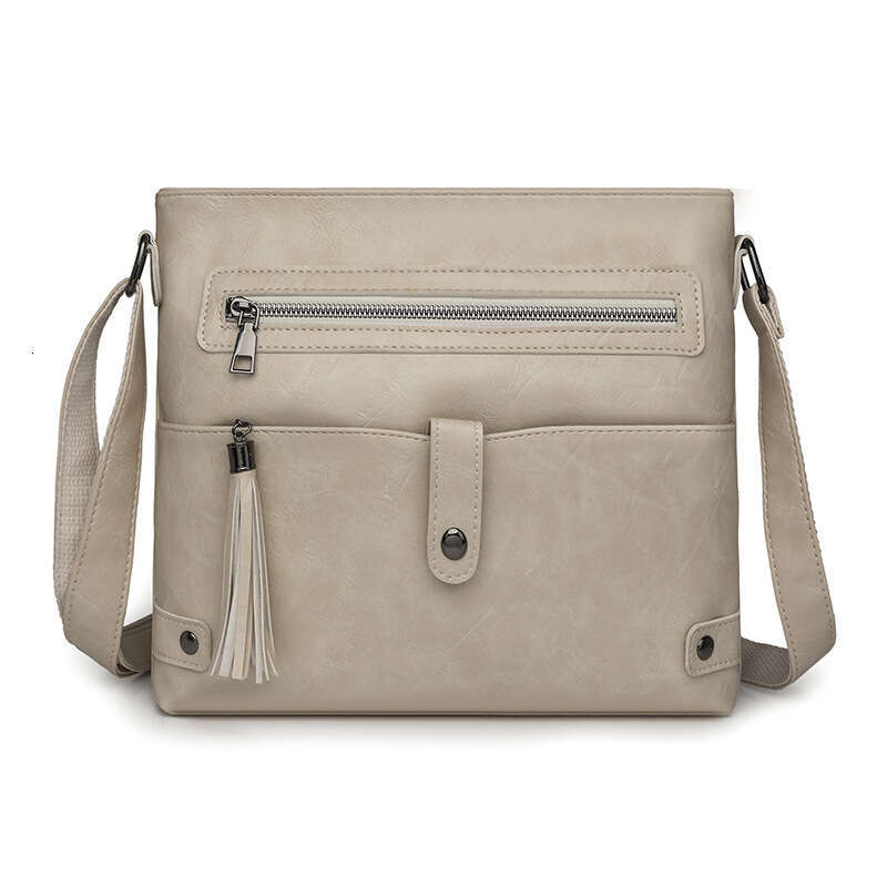 New Trend Crossbody Tassel Accessories Handbag Women's Shoulder Fashion Small Square Bag