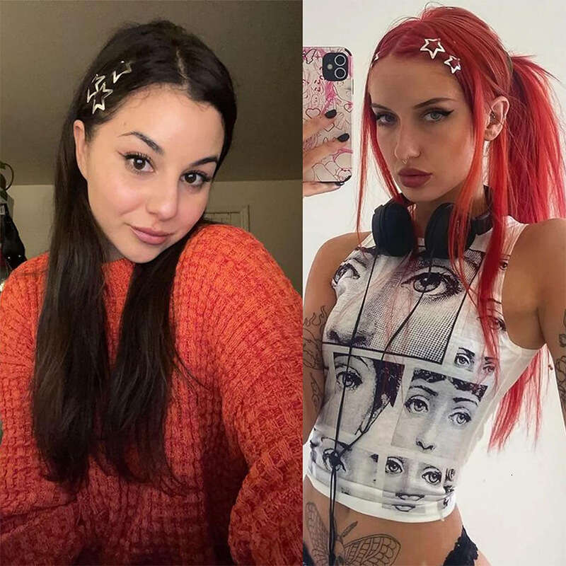 Five-Pointed BB Sweet Cool Hot Girl Bangs Star Hair Accessory Side Clip