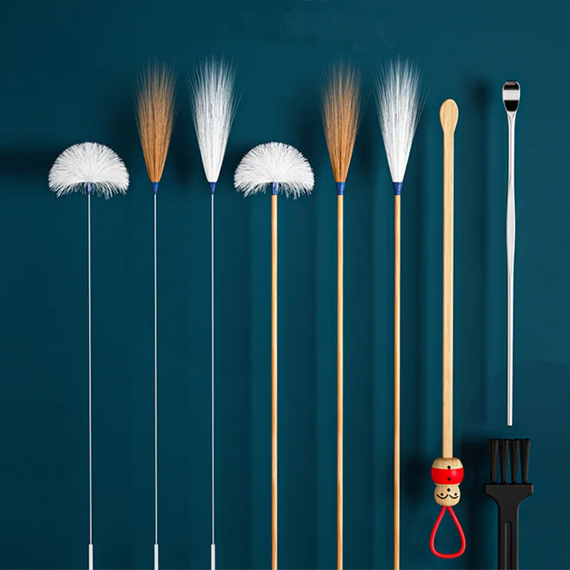 8/10pcs Professional Ear Digging Tool Set Ear Picking Household Ear Spoon Goose Feather Stick Ear Canal Cleaning Massage 250726