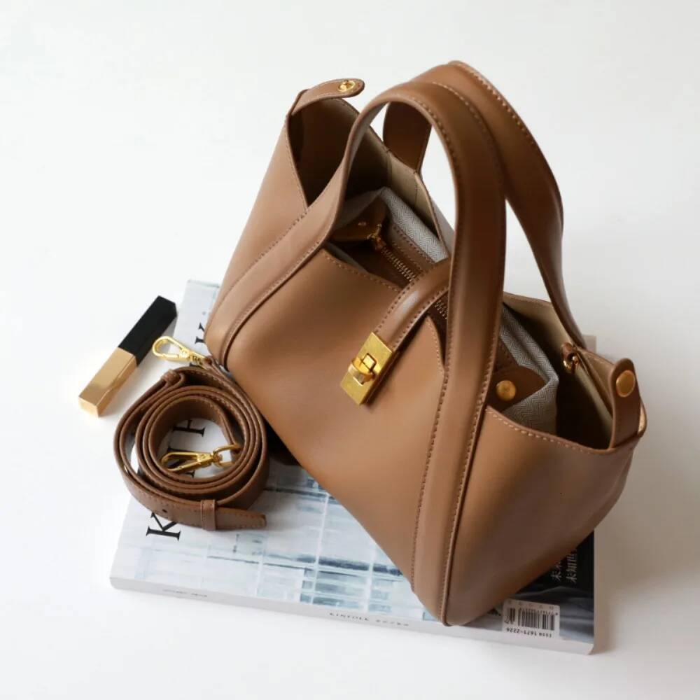 Solid Large Capacity Exposure Office Elegant Purses Dermis Simple Literary Bow Women Totes Minority Advanced Shoulder Bag Female
