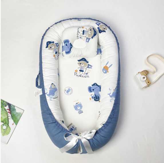 Bassinets Pure cotton baby nest bed - Portable newborn baby bed with a baby cradle for the firstborn infant. Q250730