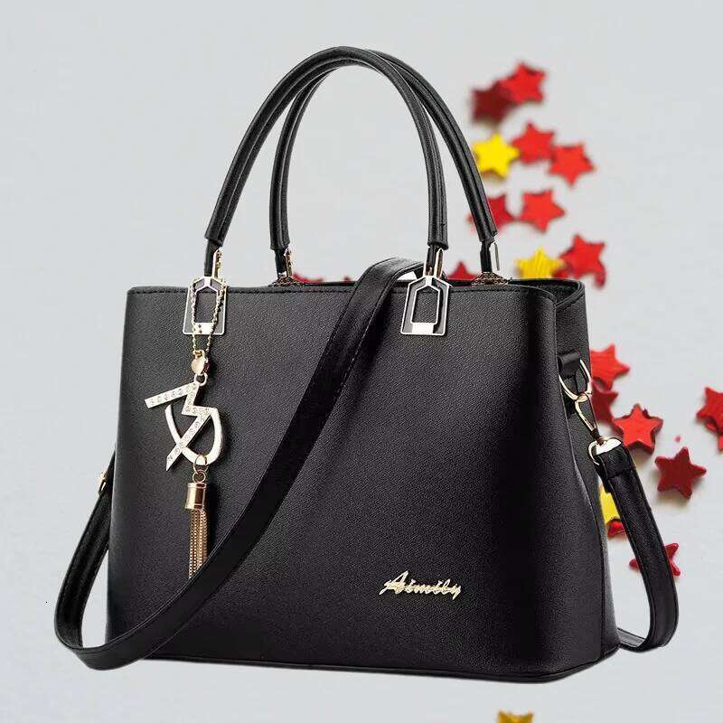 Classic Casual Women'S Handbag Brand Designer Shoulder Large Capacity Versatile Crossbody Commuting Tote Bag