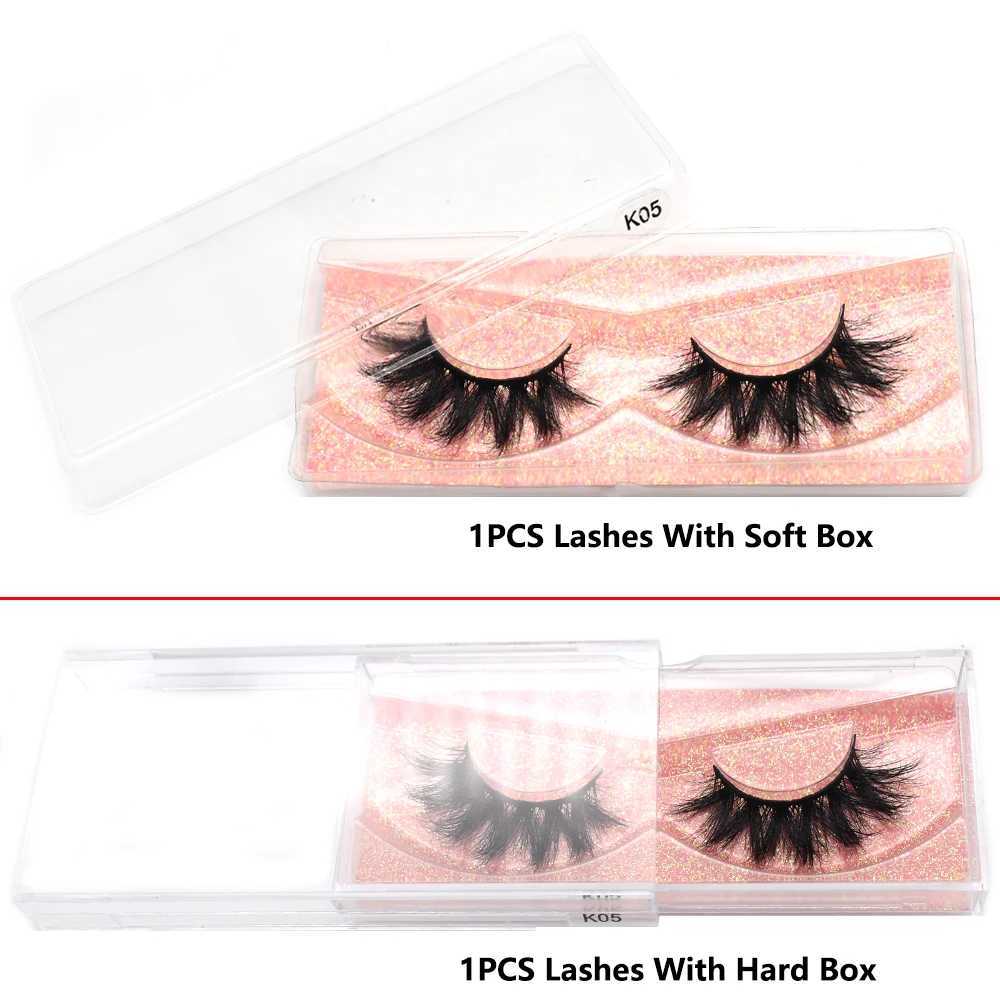 FOXESJI Mink Eyelashes Fluffy Dramatic Wispy Cross False Eyelashes Strip Eyelashes Extension Natural Soft 3D Mink Makeup Z250730