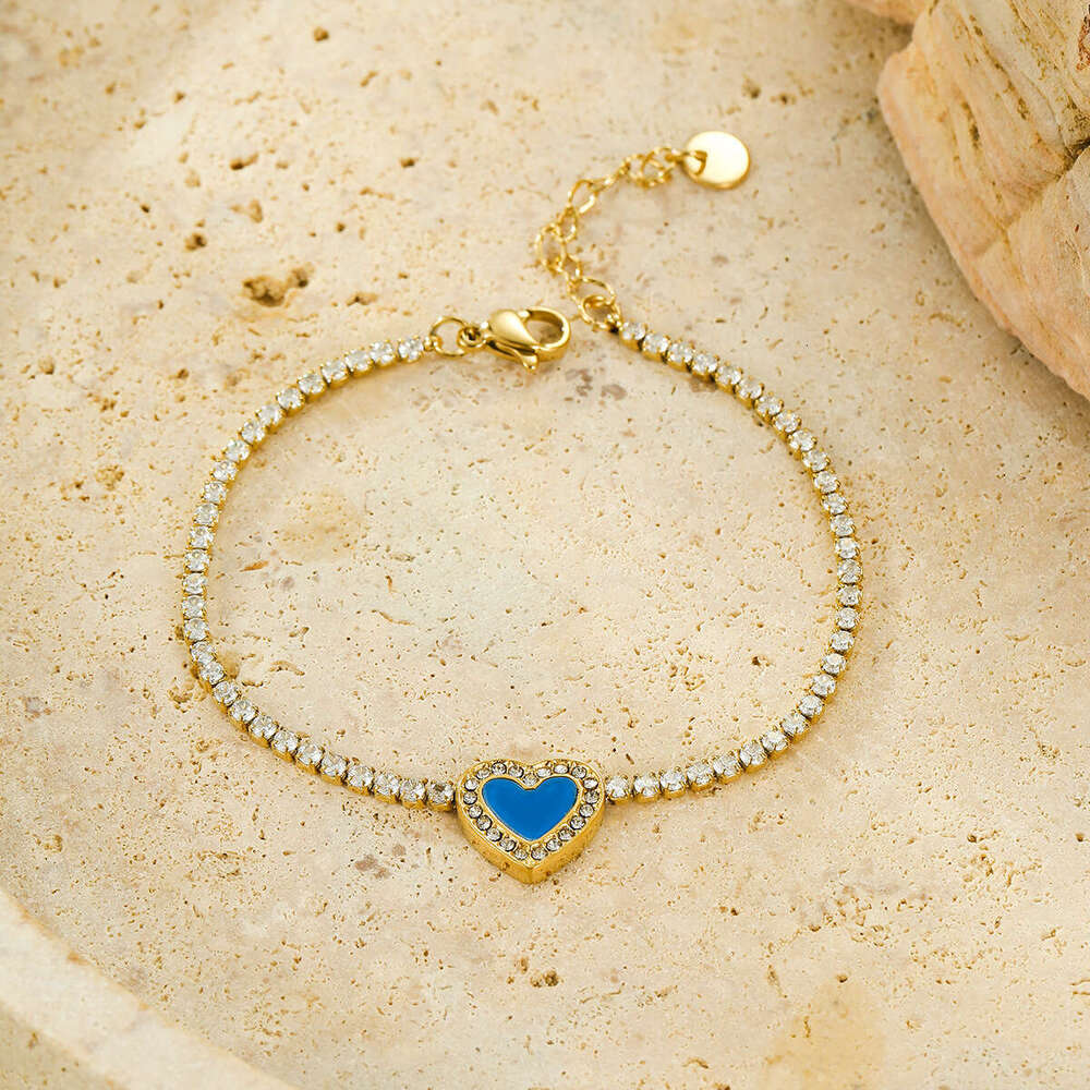 Non-Fading Light High-End Feel Stainless for Women Exquisite Small Jewelry Titanium Steel Bracelet