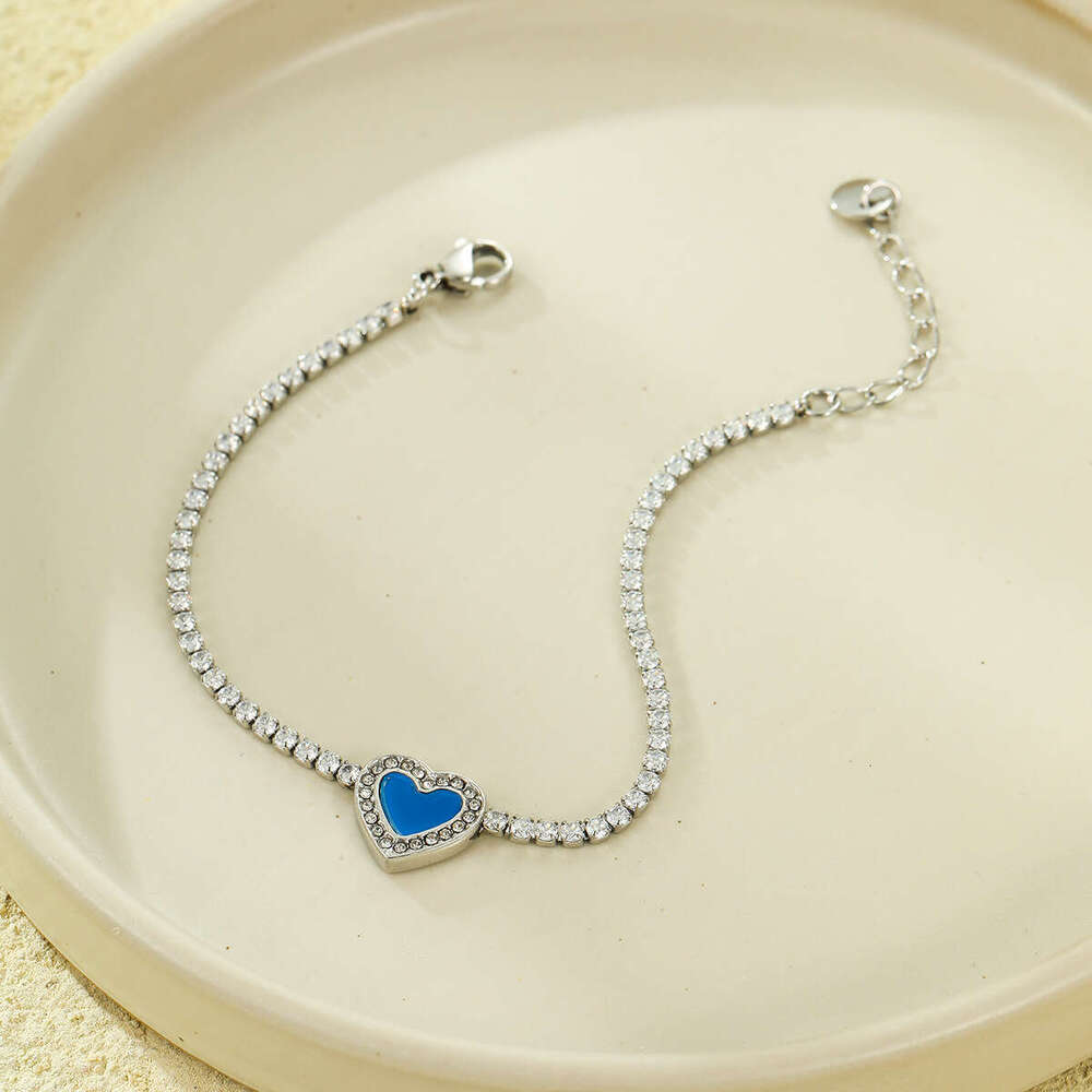 Non-Fading Light High-End Feel Stainless for Women Exquisite Small Jewelry Titanium Steel Bracelet