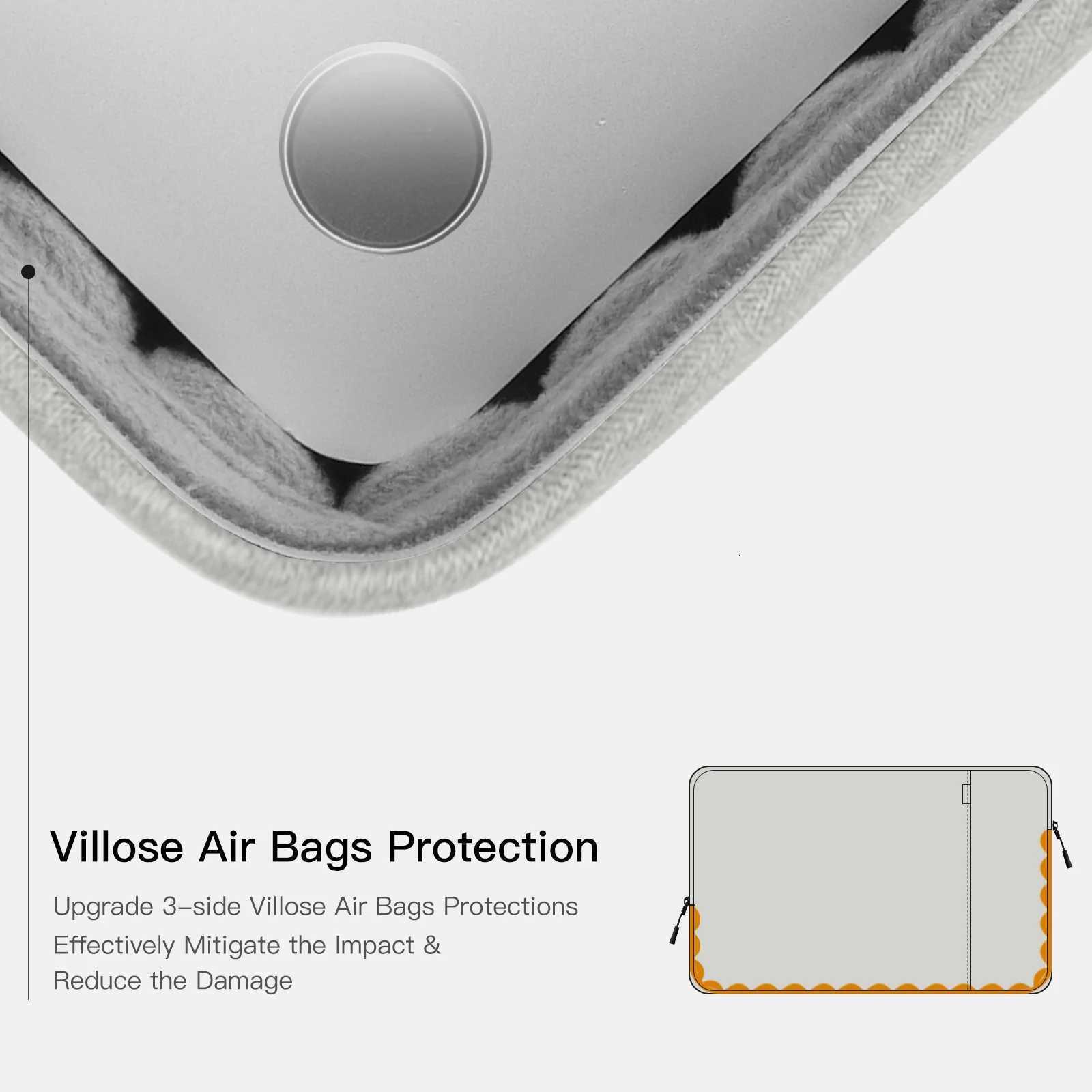 13.3 14 15.4 15.6 16 Laptop Sleeve Case Bag Carrying for MacBook Pro M3 Air M1 M2 13.6 Cover Computer Shell Accessories Case y250730