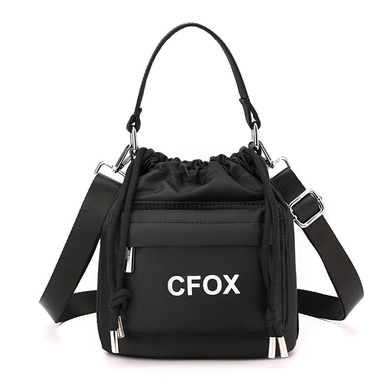 Colorful Fox Women's New Shoulder Korean Fashion Trend Crossbody Bag Large Capacity Simple Handbag ddmymoon