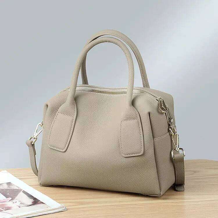 Luxury Designer Baiye Genuine Leather Women S Bags High Quality Cowhide Handbags Fashionable Shoulder